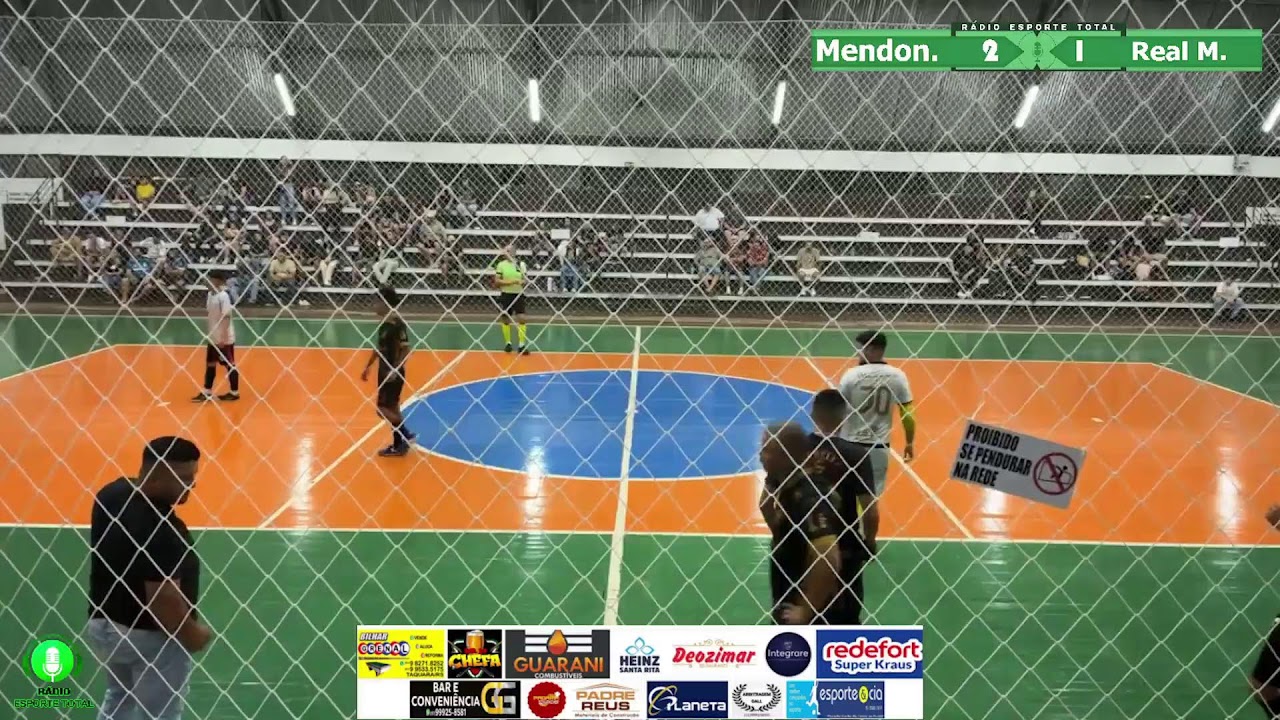 Aberto de Futsal de Igrejinha 🏆 5ª rodada - Mendonça x Real Madrid