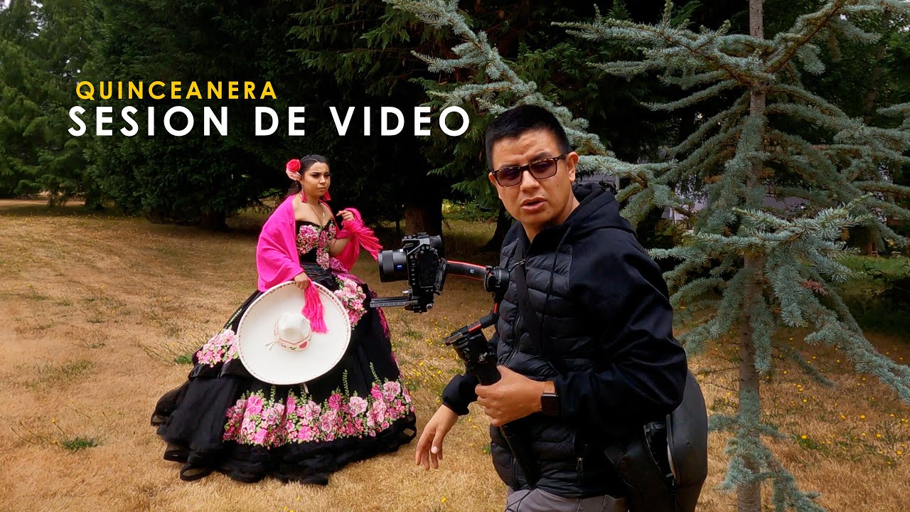 Así grabo una sesión de quinceañera