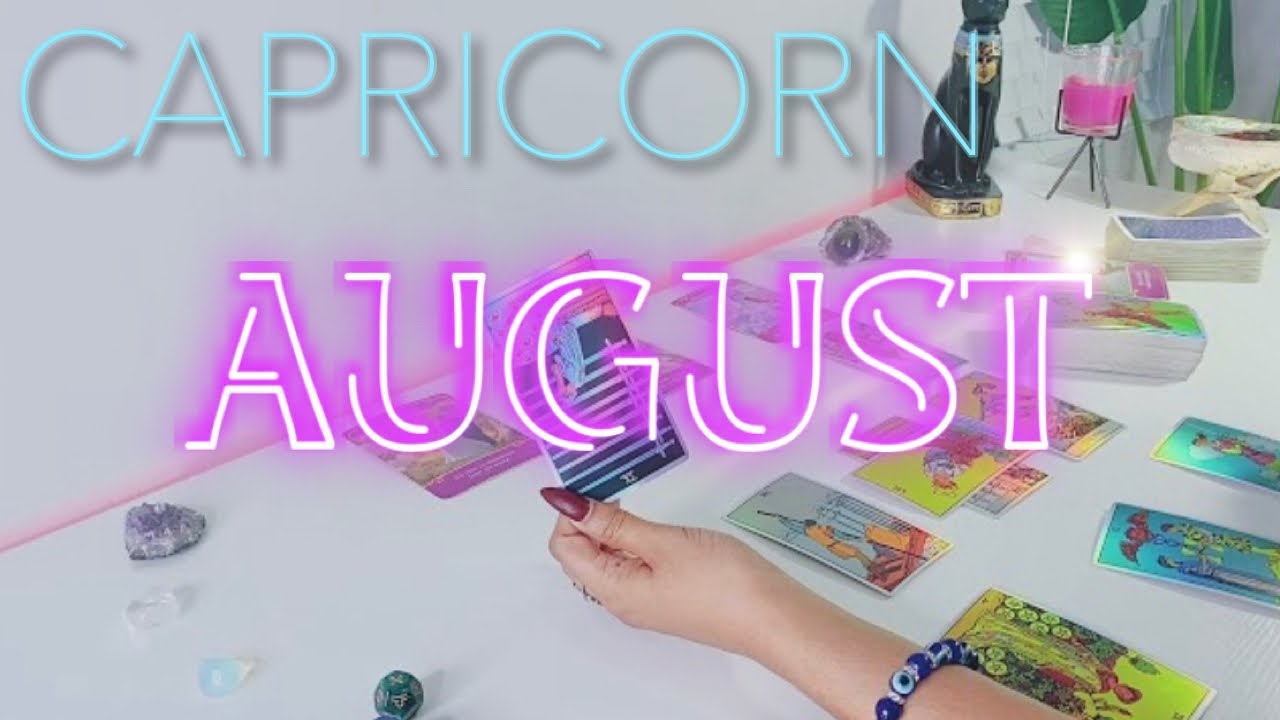 Capricorn AUGUST | IT'S LIKE THEY'VE FALLEN IN LOVE ALL OVER AGAIN! - Capricorn Tarot Reading