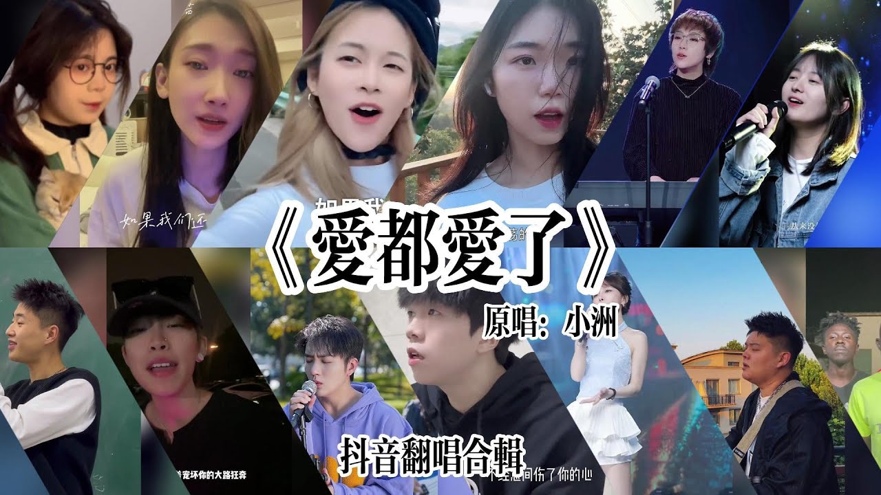 抖音最火翻唱合輯-《愛都愛了》「我 從來沒想過我 這放蕩的靈魂 不經意間傷了你的心」用一句話描述你喜歡的人吧