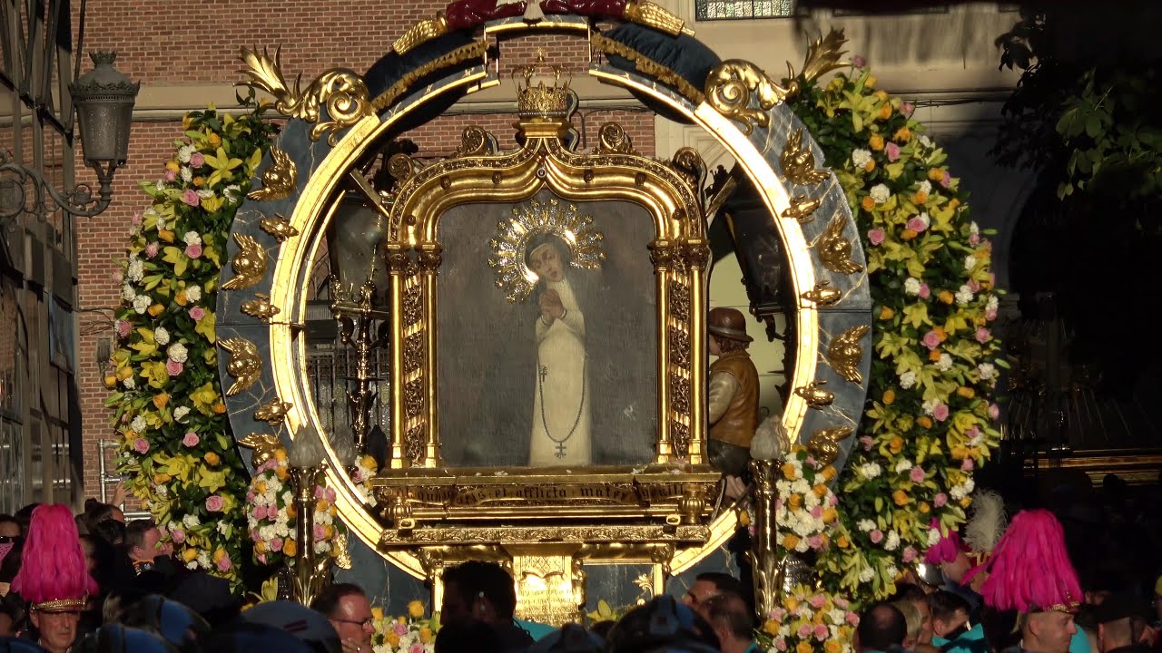 Procesiones en Madrid 2024: La Virgen de la Paloma