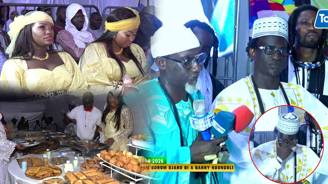 CEREMONIE OFFICIELLE GRAND THIANTE SERIGNE TOUBA 2026 ORGANISÉE PAR S.KHADIM NGOM