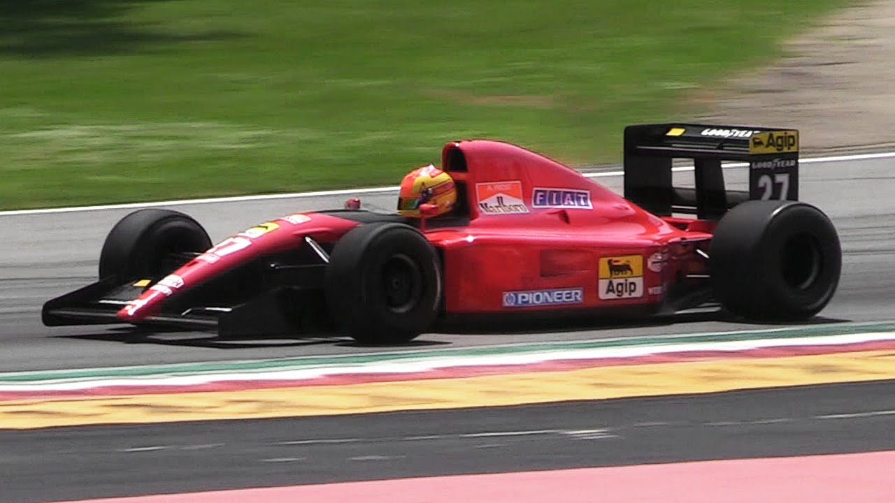 1991 Ferrari 643 F1 Car Ex Prost - Formula 1 V12 Engine Melody