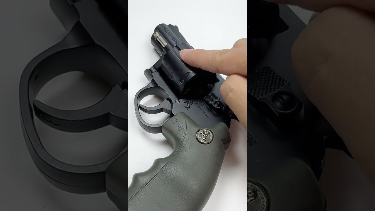 XYL ZP5 Revolver Reload ASMR 🔫 #GelBlaster #ToyGun #Toys #orbeez