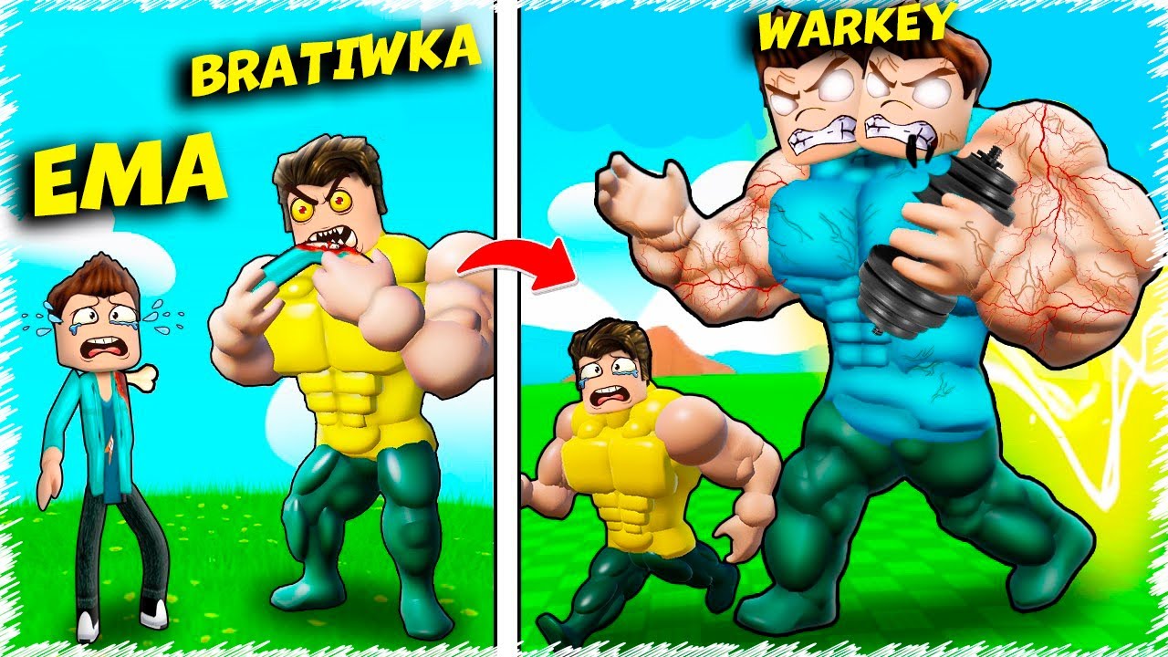 Братишка екеумыз КАЧОК болып барын жедык ХА - ХА | Roblox