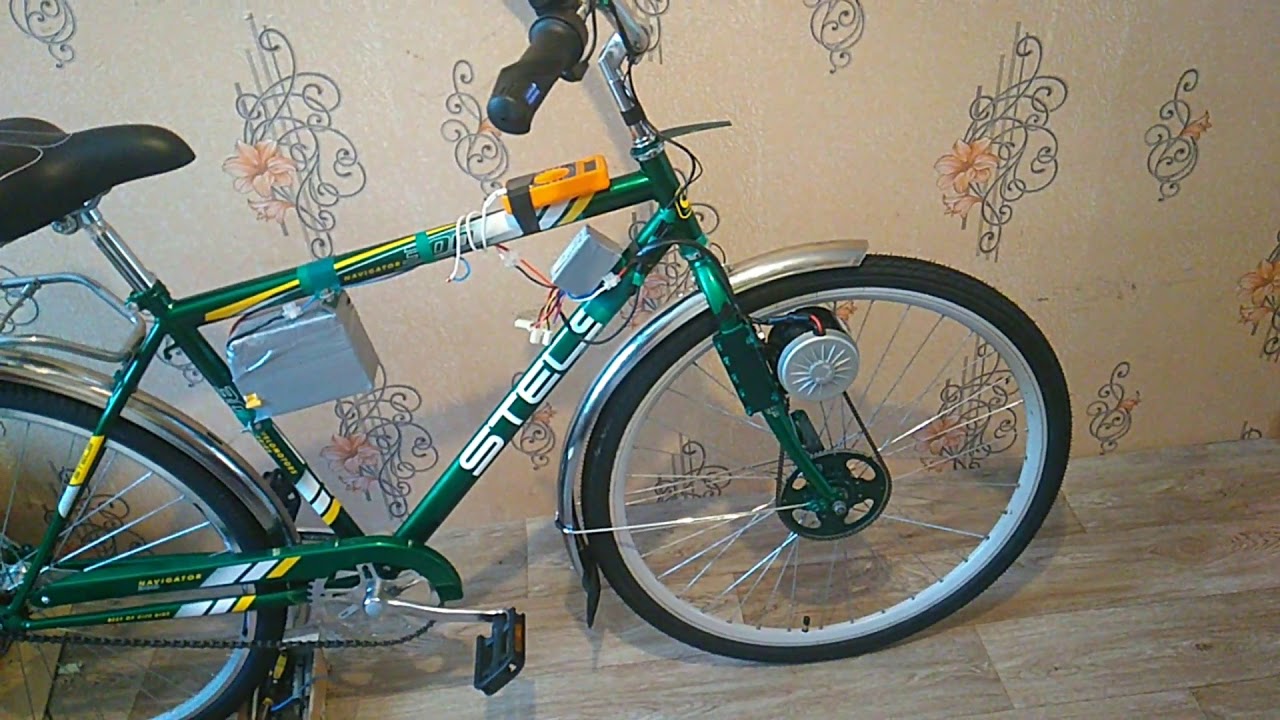 Злектровелосипед на my1016, первый тест, скорость, мощность и выводы