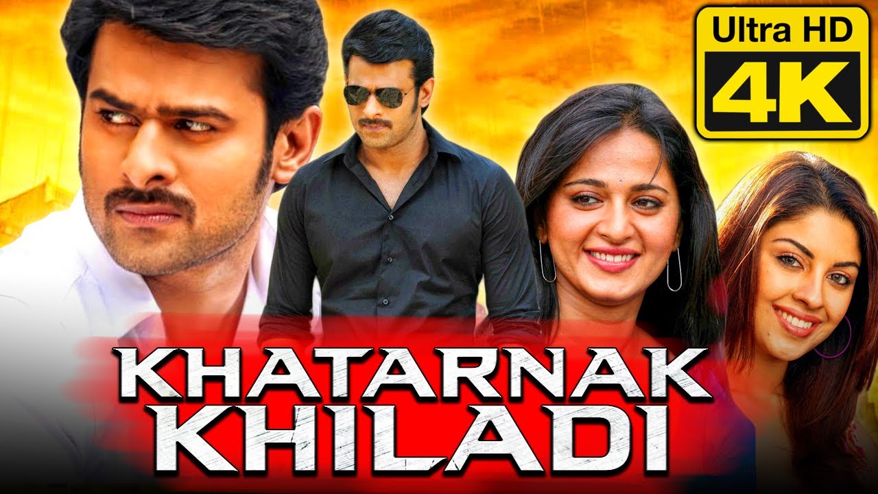 Khatarnak Khiladi (4K ULTRA HD) Prabhas Actiin Hindi Dubbed Full Movie | Anushka Shetty, Sathyaraj