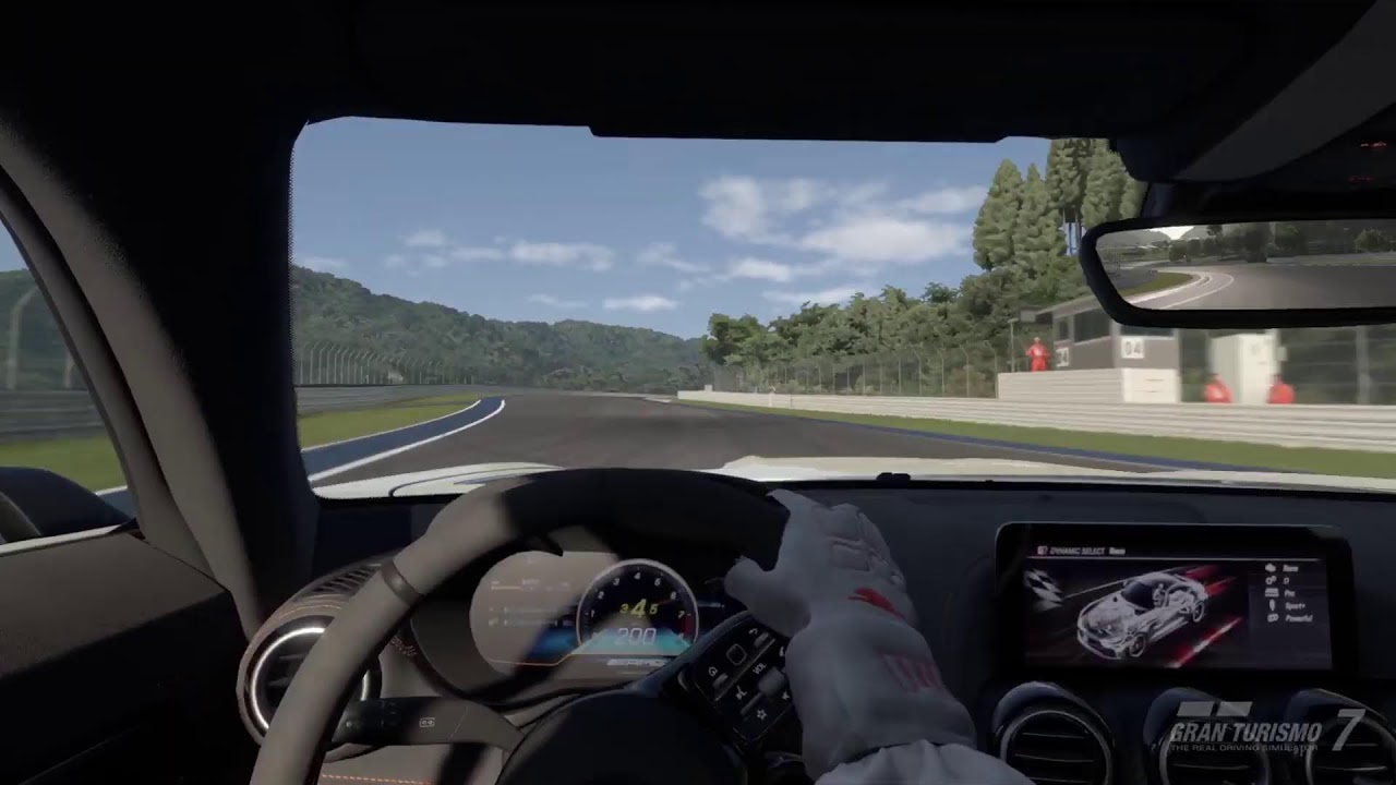 Mercedes AMG GT Black Série  à  Kyoto Driving Park