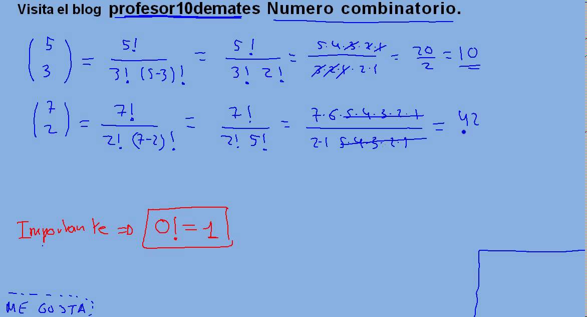 Distribución binomial 02 combinatorios