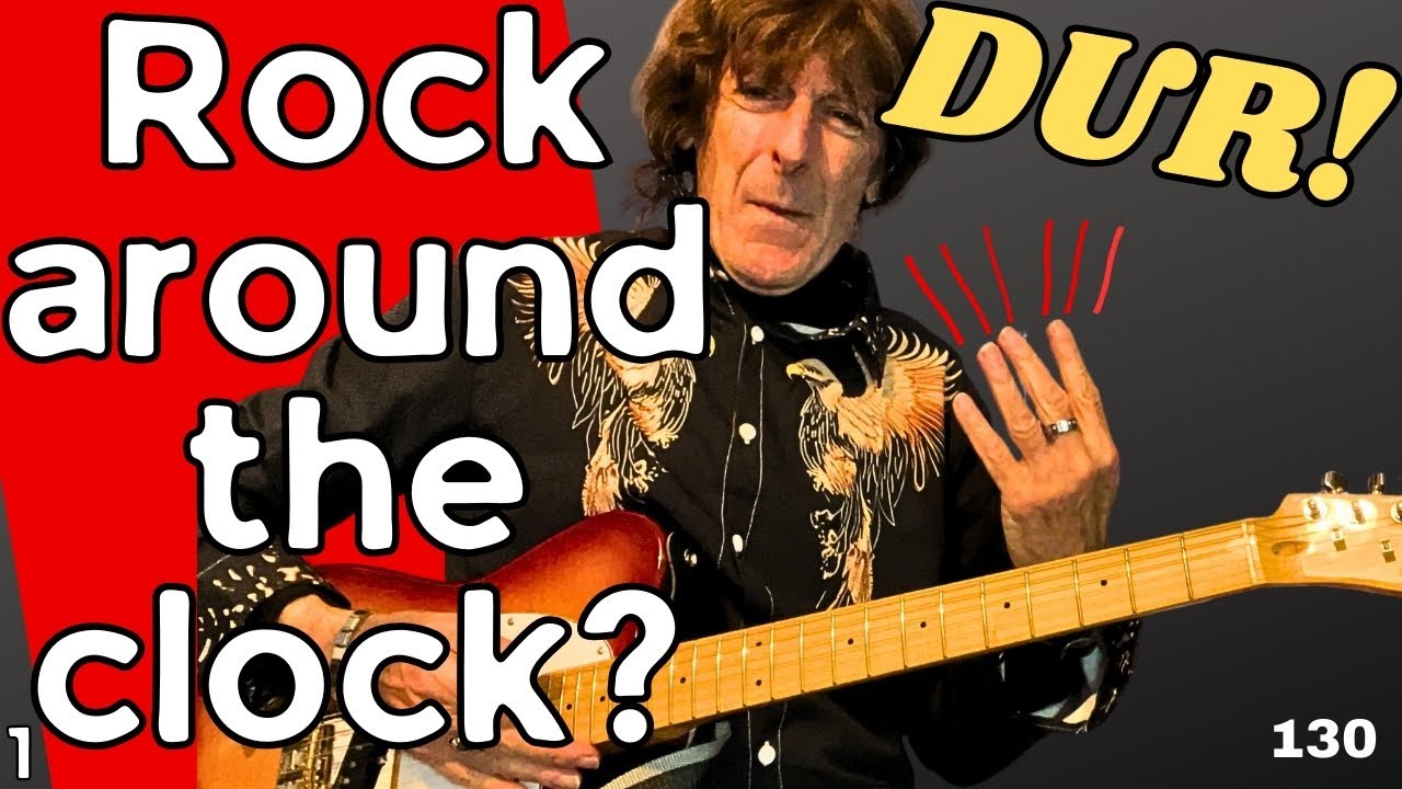 Rock around the clock? Dur - N°1 - Thierry pontet - Guitare challenge 130