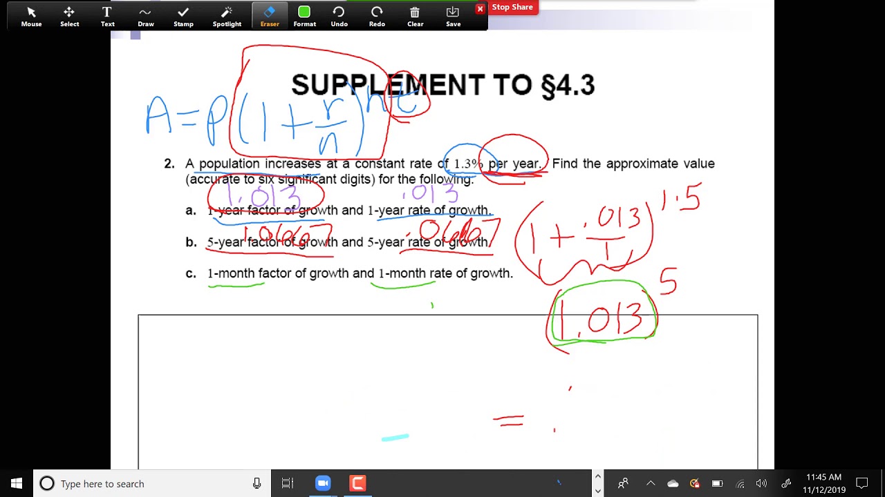 Compound Interest and e