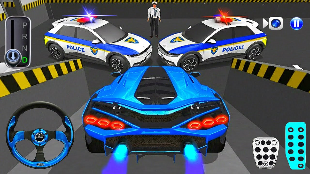 New Luxury Lamborghini For Parking Garage - 3D Driving Class 2026 - 3D Driving Class Game - Car Game