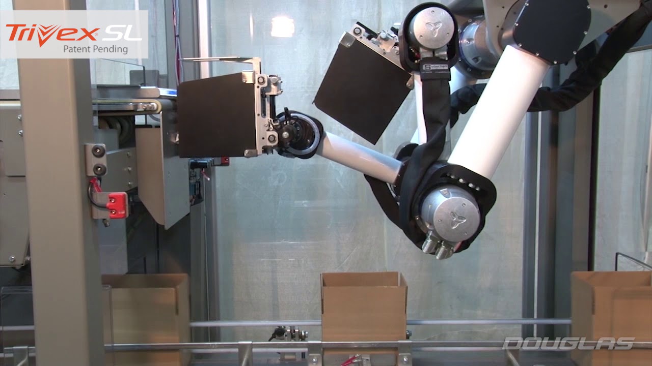 Retail Ready Case Packer for Pouches and Bags; Standup or Laying Flat Configurations on One Machine