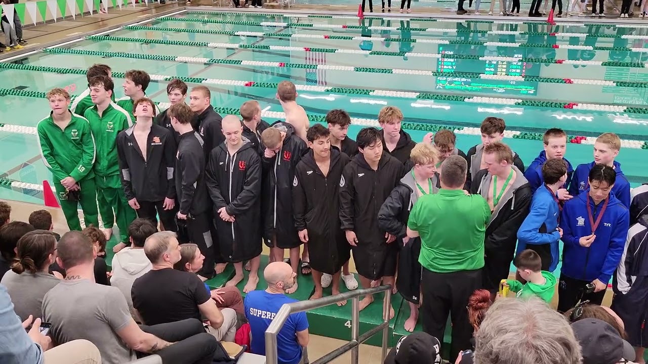 2026 TMT Section 6AA Finals 200FR Relay Medals