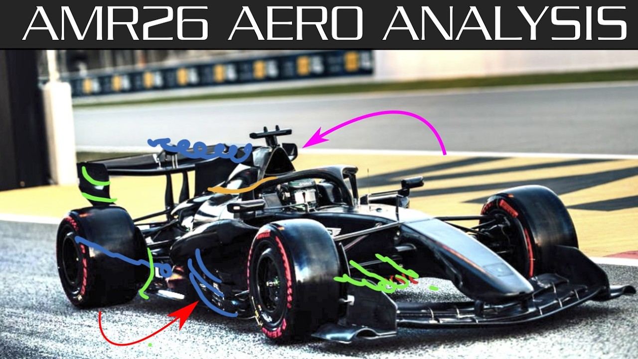 Aston Martin AMR26 -  Aerodynamics Analysis and Initial Thoughts