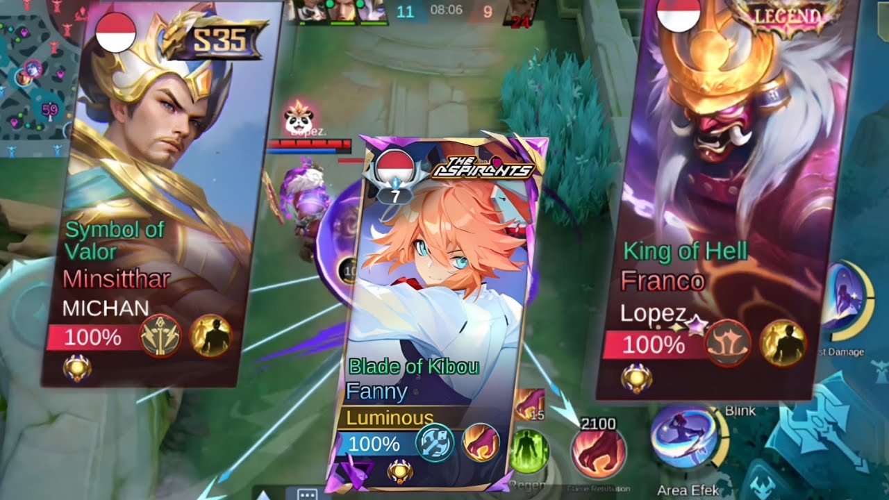 NEKAT! TIM TAKUT FIRST PICK, SAYA MAJU PAKAI FANNY VS FULL COUNTER | MLBB