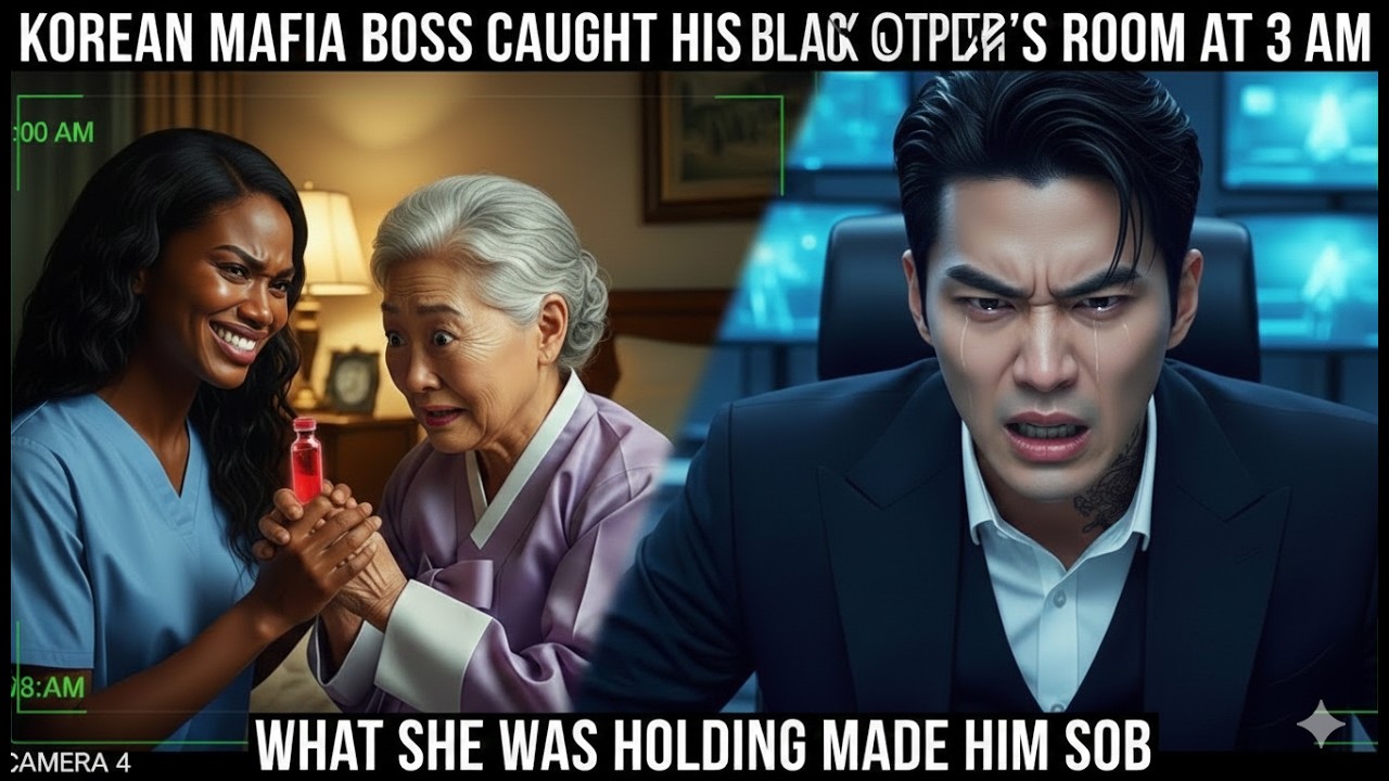 Korean M. Boss Caught His Black Maid In His Mother’s Room At 3AM — What She Was Holding Made Him Sob
