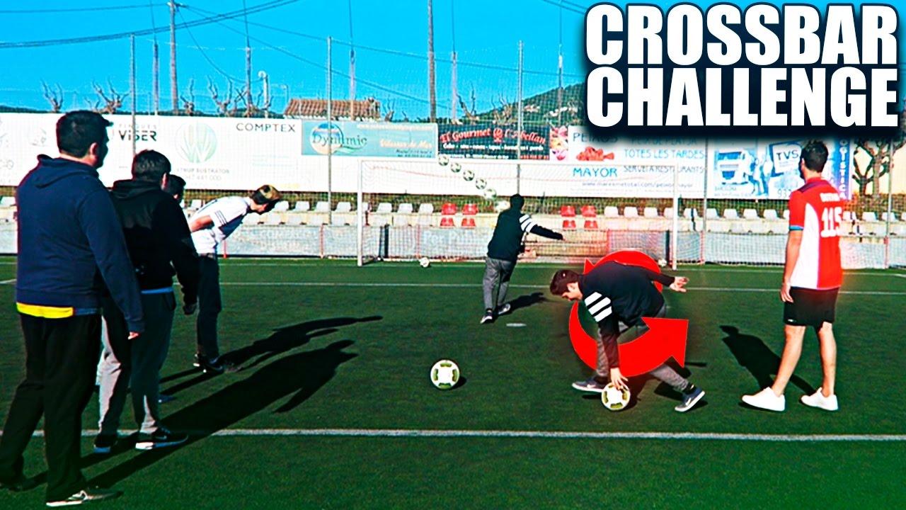 EL CROSSBAR CHALLENGE FINAL Y TIROS MAREADOS!! RETO DE FÚTBOL ÉPICO EN LA VIDA REAL CON YOUTUBERS
