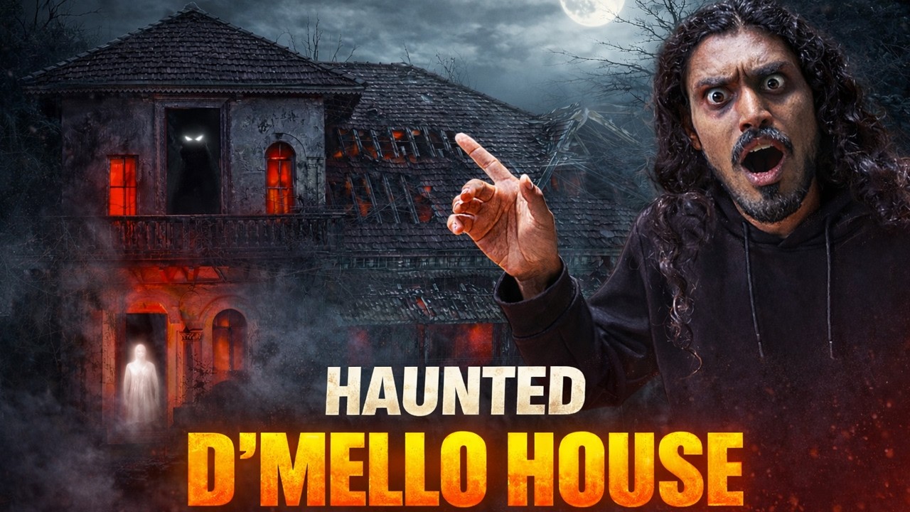 😨I Explored The Most Haunted Abandoned House - Alameen kallaraVlogger |D’Mello House|