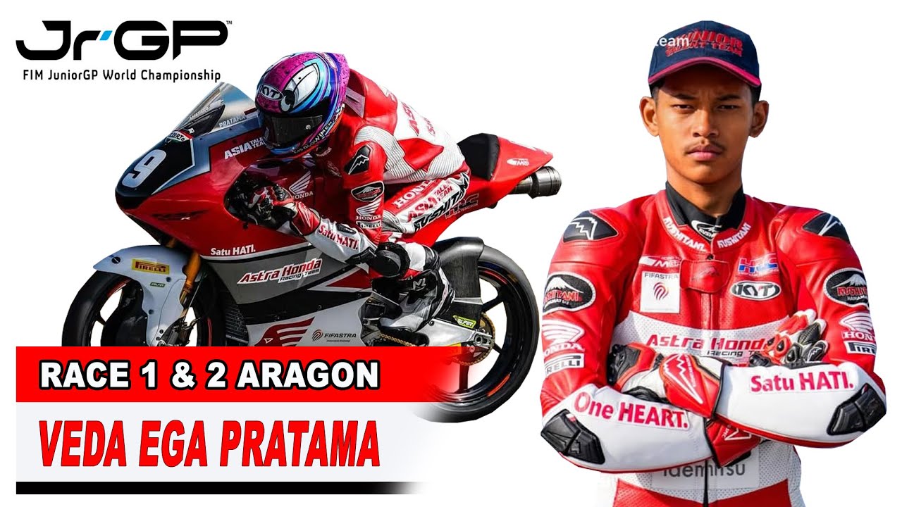 Highlight Race 1 & 2 Aragon I Motor Veda Bermasalah ? #veda