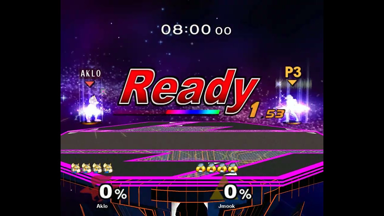 Jmook (Sheik) vs Aklo (Fox) | Top 64 - WR2 - Melee Singles - GX3