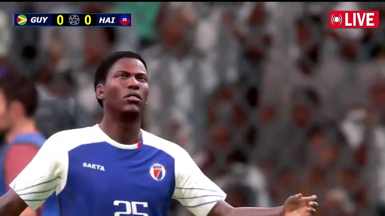 🔴Guyana vs Haiti LIVE | CONCACAF U20 Championship 2026 | eFootball Pes21 Simulation