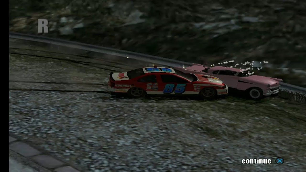 Burnout 2: Point of Impact - Oval Racer Replay 