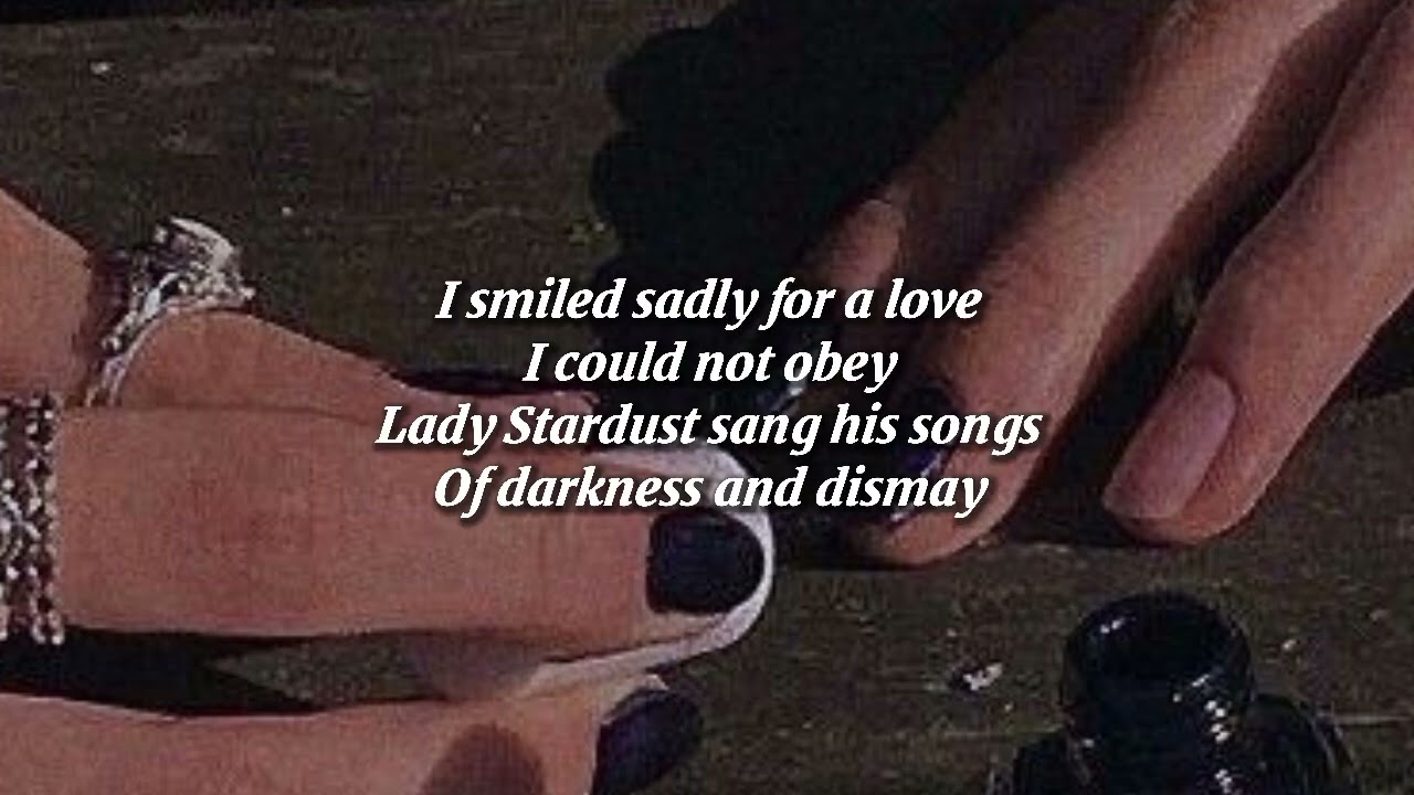lady stardust - david bowie