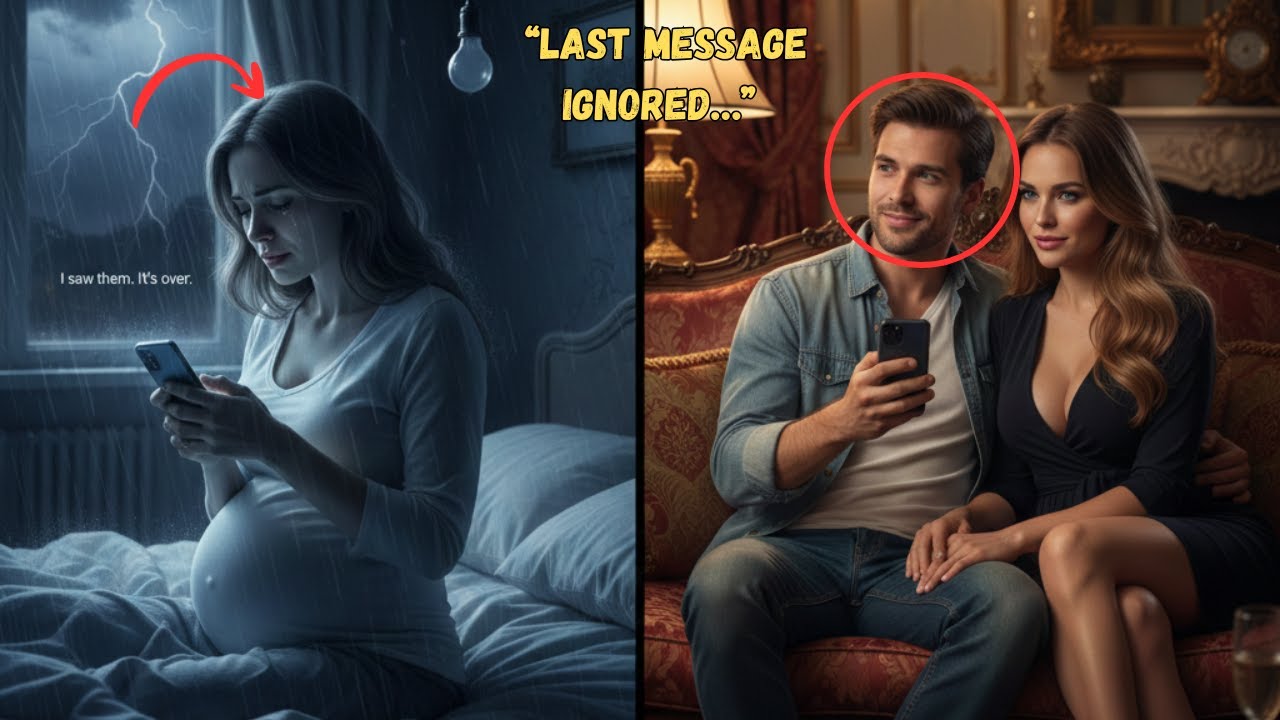 THE HUSBAND IGNORED HIS PREGNANT WIFE’S MESSAGE NEVER KNOWING THOSE WORDS WOULD BE THE LAST SHE EVER