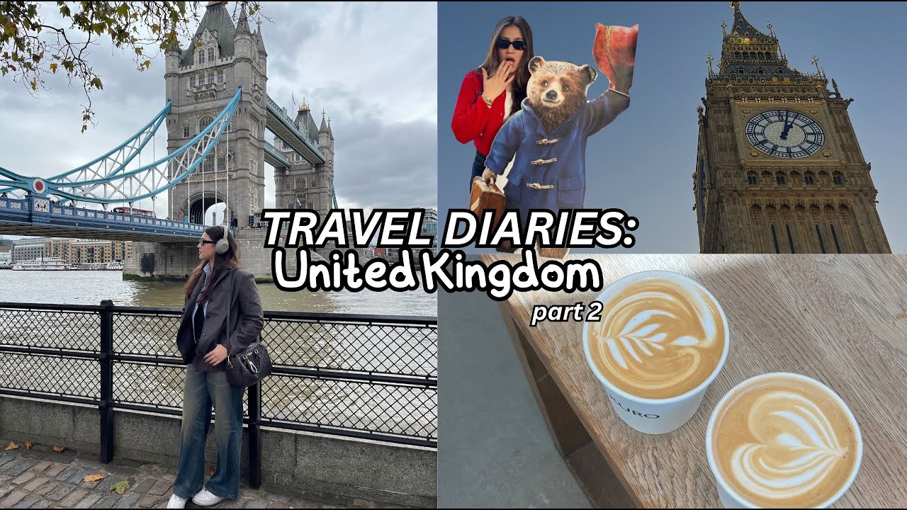 TRAVEL DIARIES: UNITED KINGDOM 🇬🇧 - london! notting hill, camden & harry potter studios!