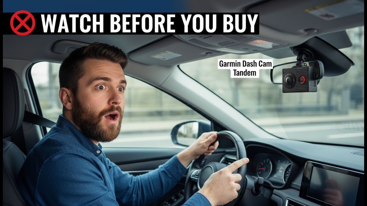 Watch This Before Buying the Garmin Dash Cam Tandem 🚫
