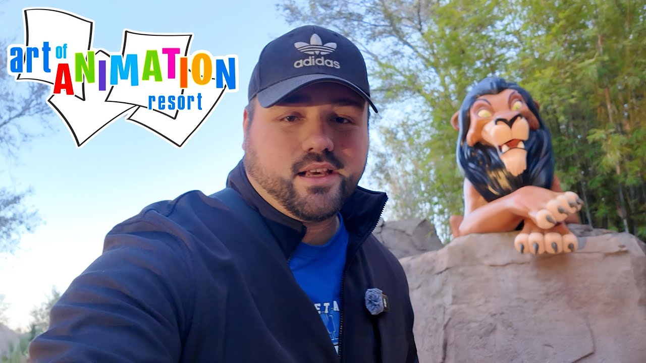 Disney&rsquo;s Art of Animation Resort Walkthrough & Hotel Tour | (Got STUCK on the Skyliner!) 😅