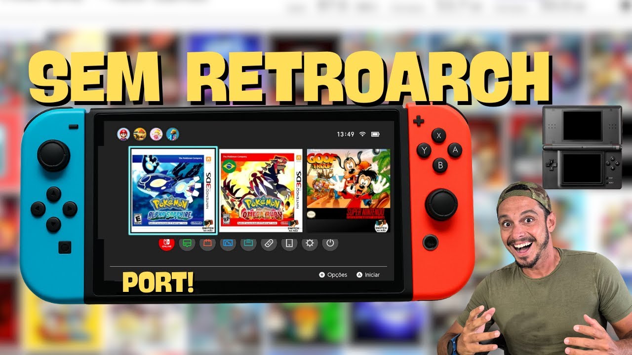 TRANSFORME JOGOS RETRÔ EM JOGOS DE SWITCH (SEM RETROARCH!)
