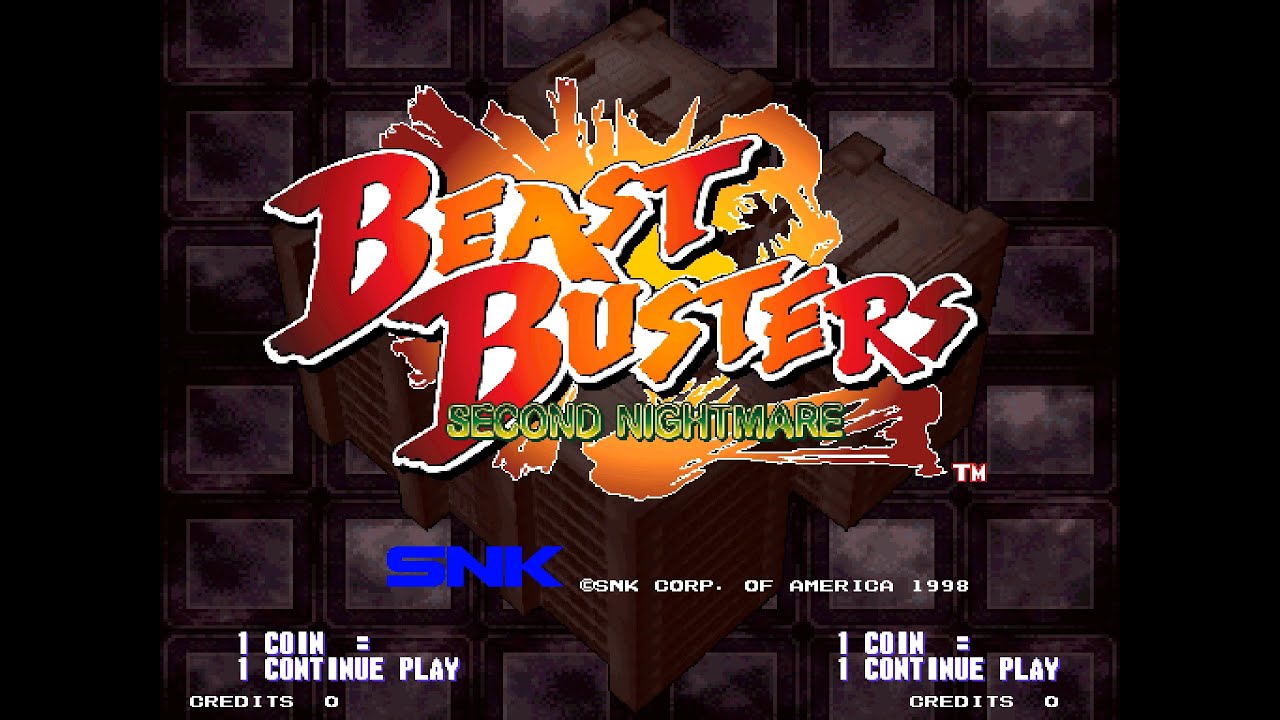 Beast Busters: Second Nightmare Arcade