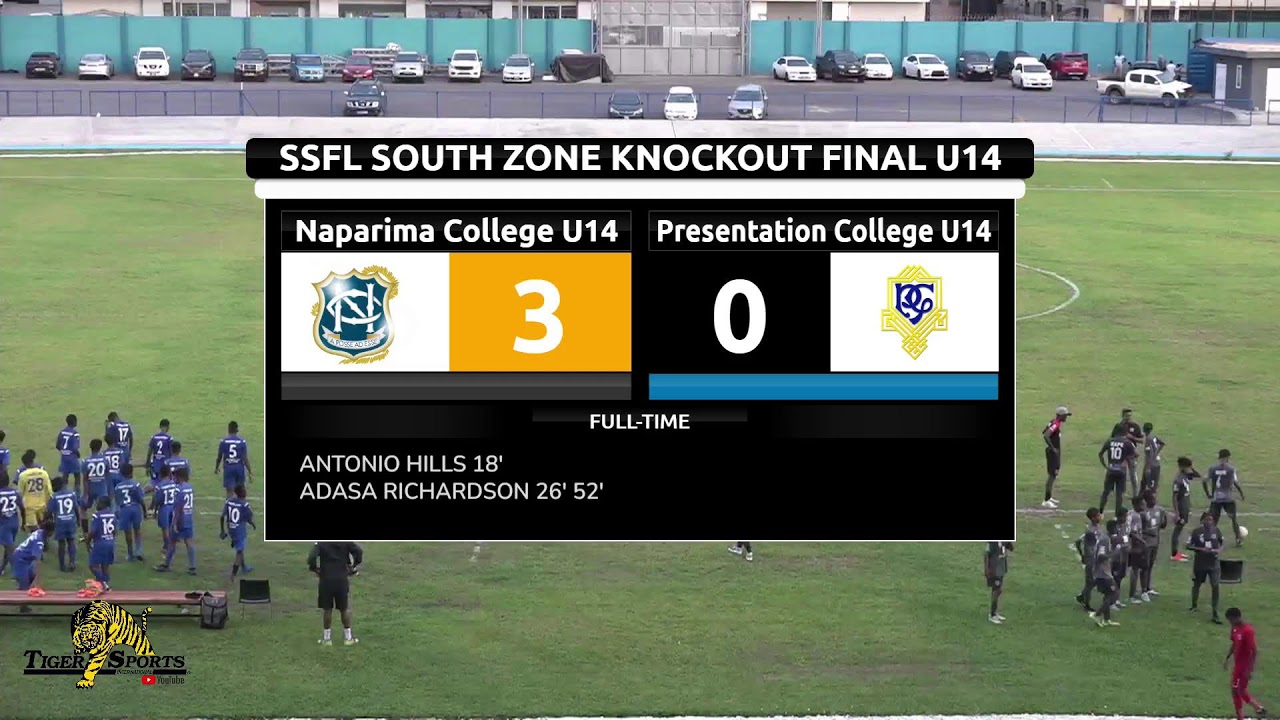 South Zone SSFL Under14 Knockout Finals | Naparima U14 vs Presentation College U14