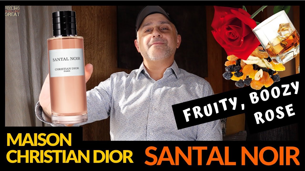 Maison Christian Dior Santal Noir Fragrance Review | Fruity, Boozy, Rose + Sandalwood!