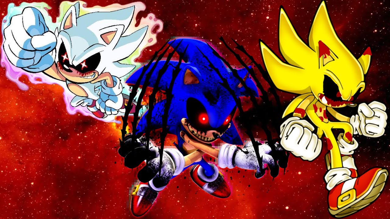 SUPER & HYPER Sonic.exe's Unbelievable Power! Sonic Mugen