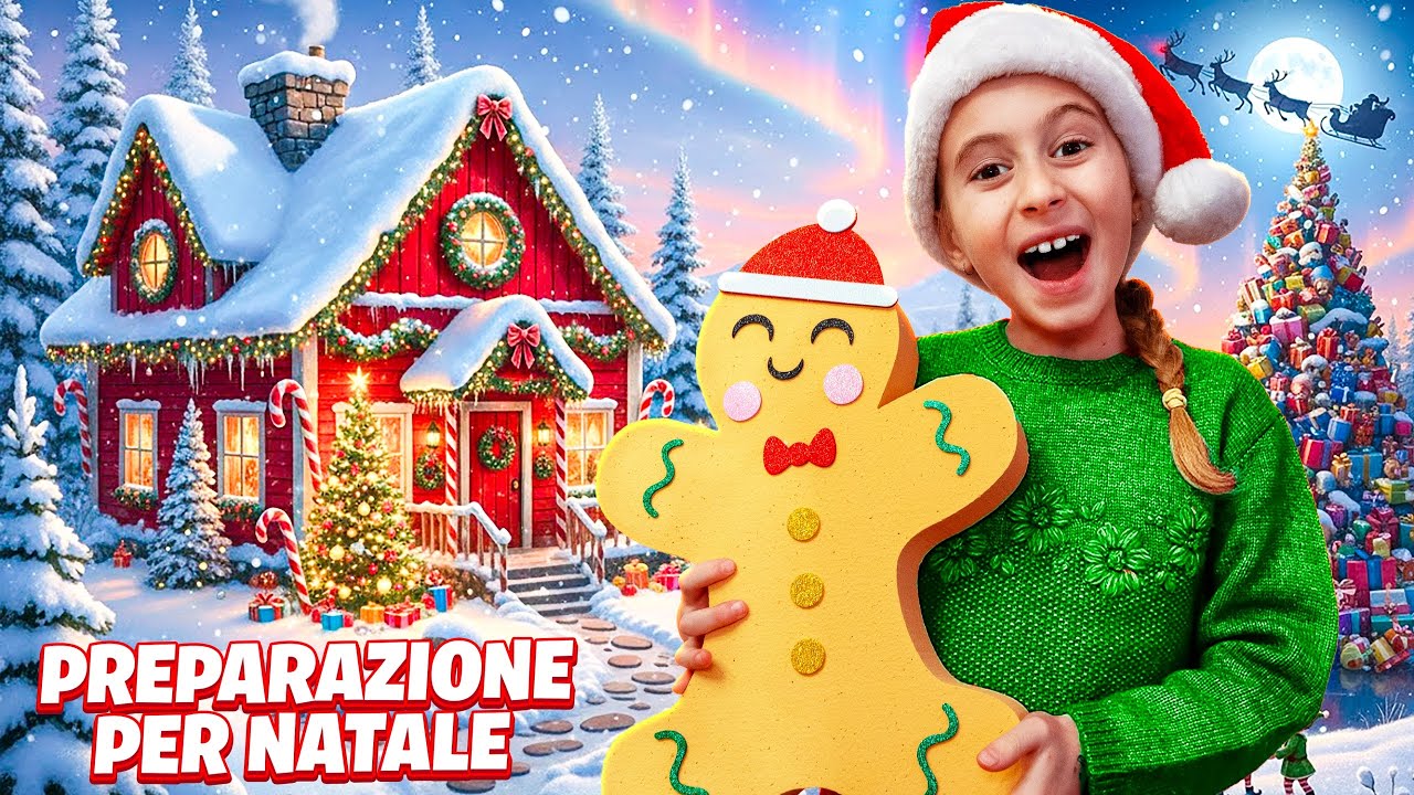GIORGIA FA I PREPARATIVI DI NATALE PER LA NOSTRA CASA DI NASCOSTO PAP&Agrave; SALVO LO SCOPRE E SI ARRABBIA