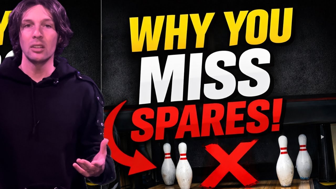 Why You Keep Missing Easy Spares (And How to Fix It) (Bowling Lessons With Brett Miller)