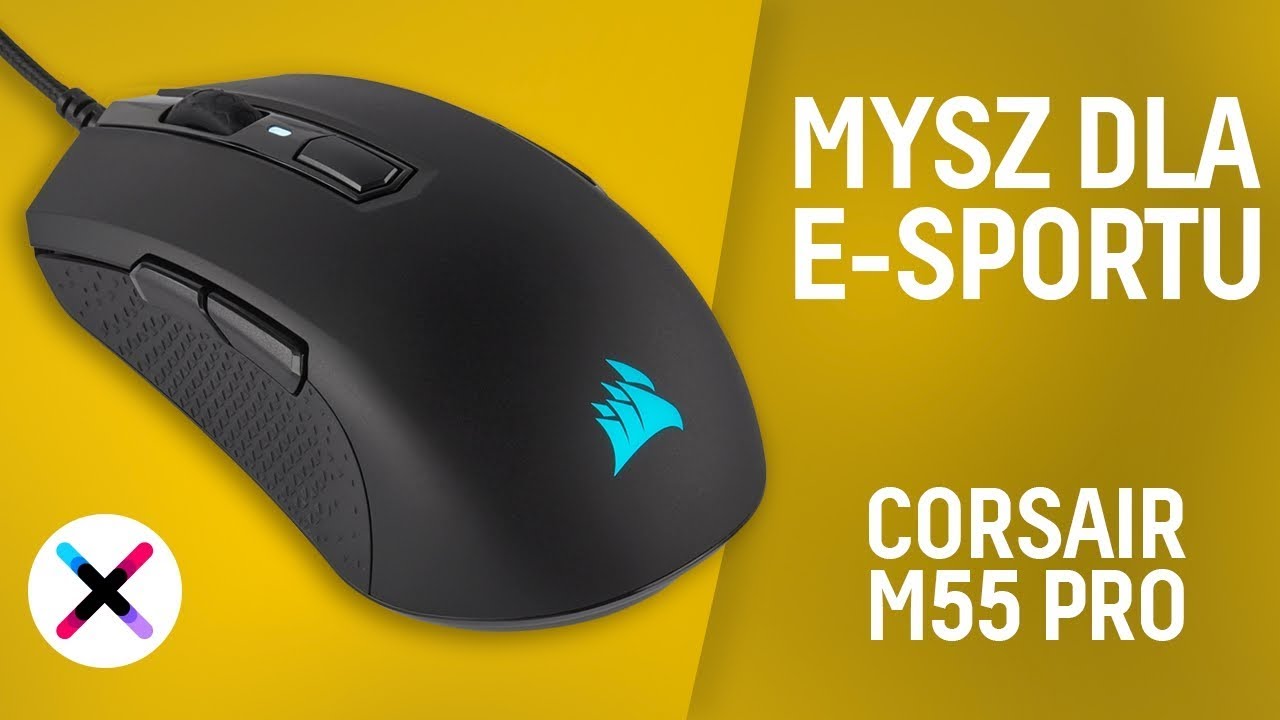 KONKURENT DLA GLORIOUS MODEL O? | Test, recenzja Corsair M55 Pro RGB