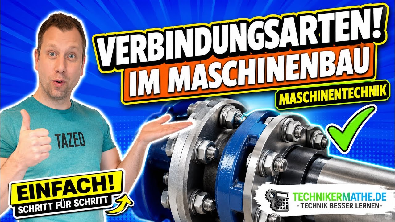 Verbindungsarten | &Uuml;bersicht [verstehen] 🟢 Maschinentechnik optimal f&uuml;r Ingenieure & Techniker 2022