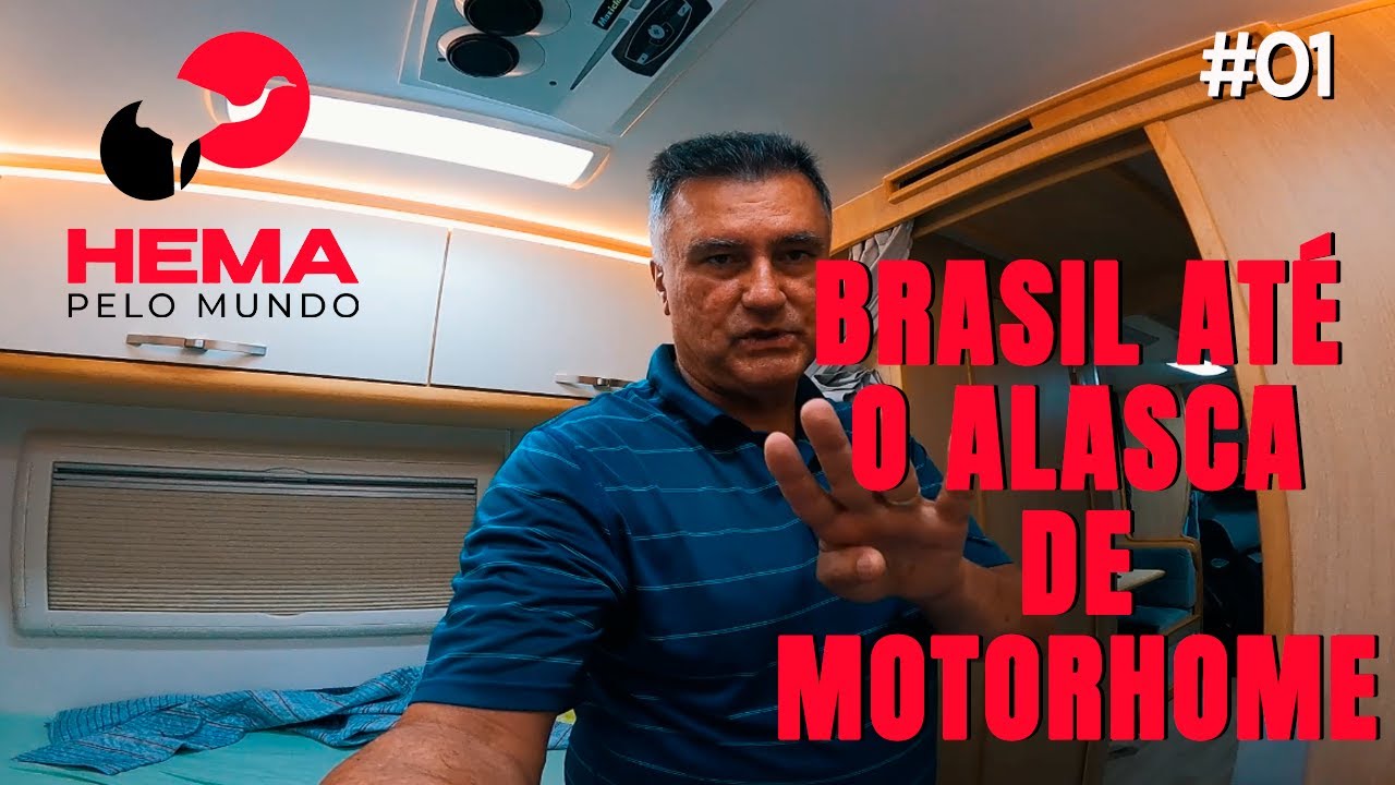 INDO PARA O ALASCA DE MOTORHOME - PRIMEIRO EPISODIO -  Camping Internacional em Florianópolis