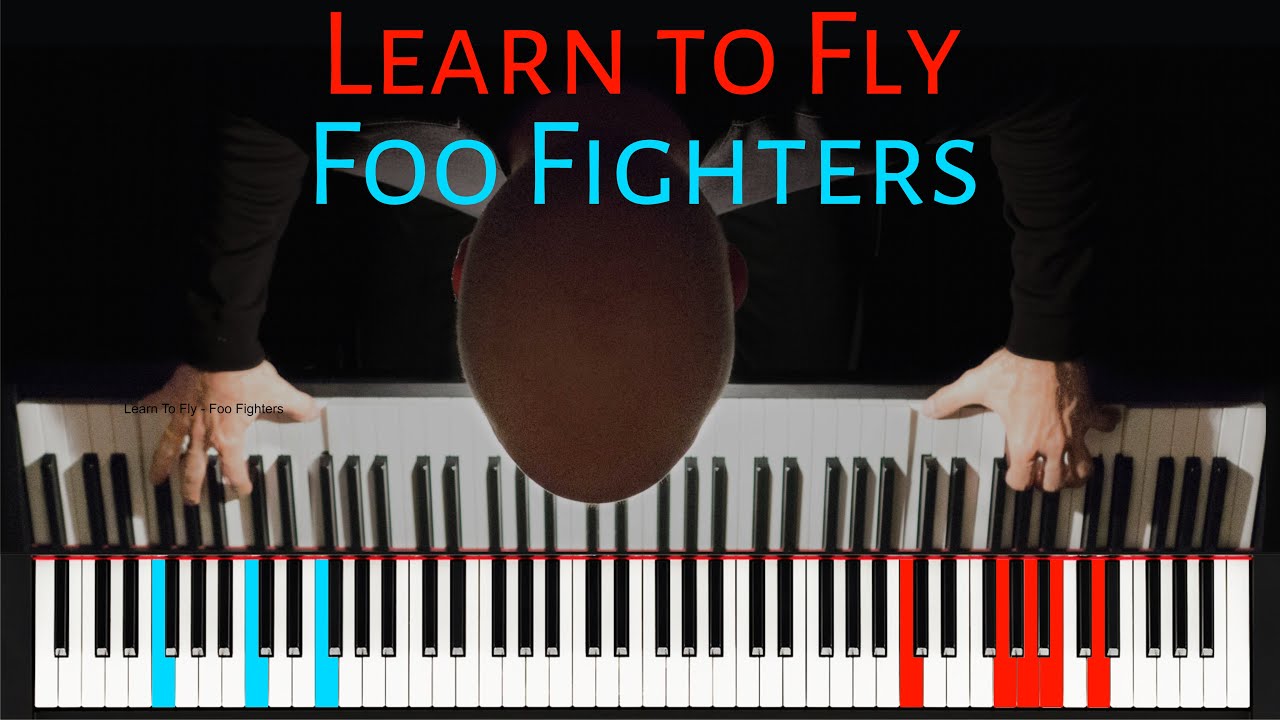 Learn to Fly | Foo Fighters (piano cover) [SeeMusic Synthesia-style Tutorial] Scott Willis Piano