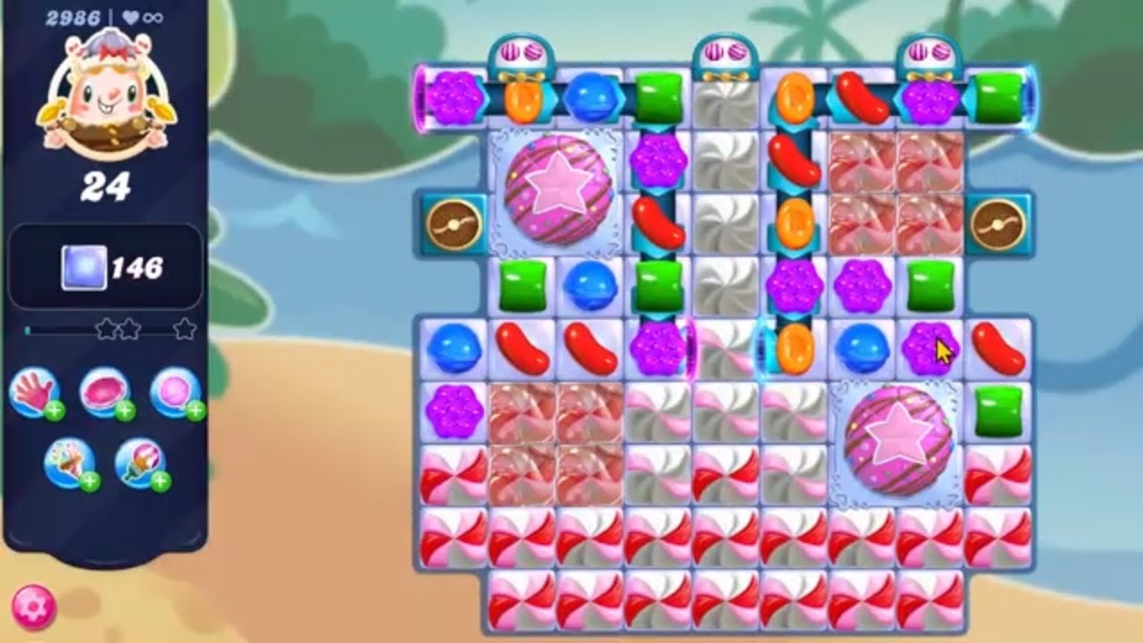 Candy Crush Saga LEVEL 2986 NO BOOSTERS (new version)🔄✅