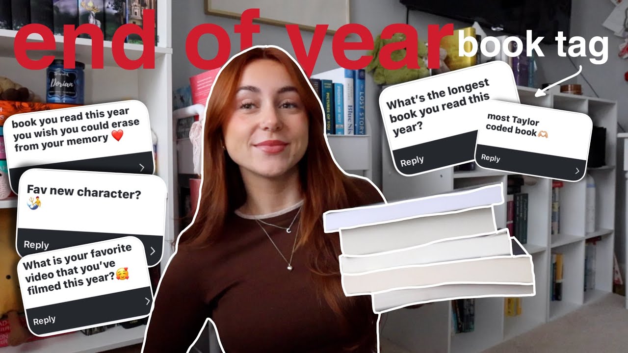 answering end of the year bookish questions ✍🏼📖✨ | bookmas day 12