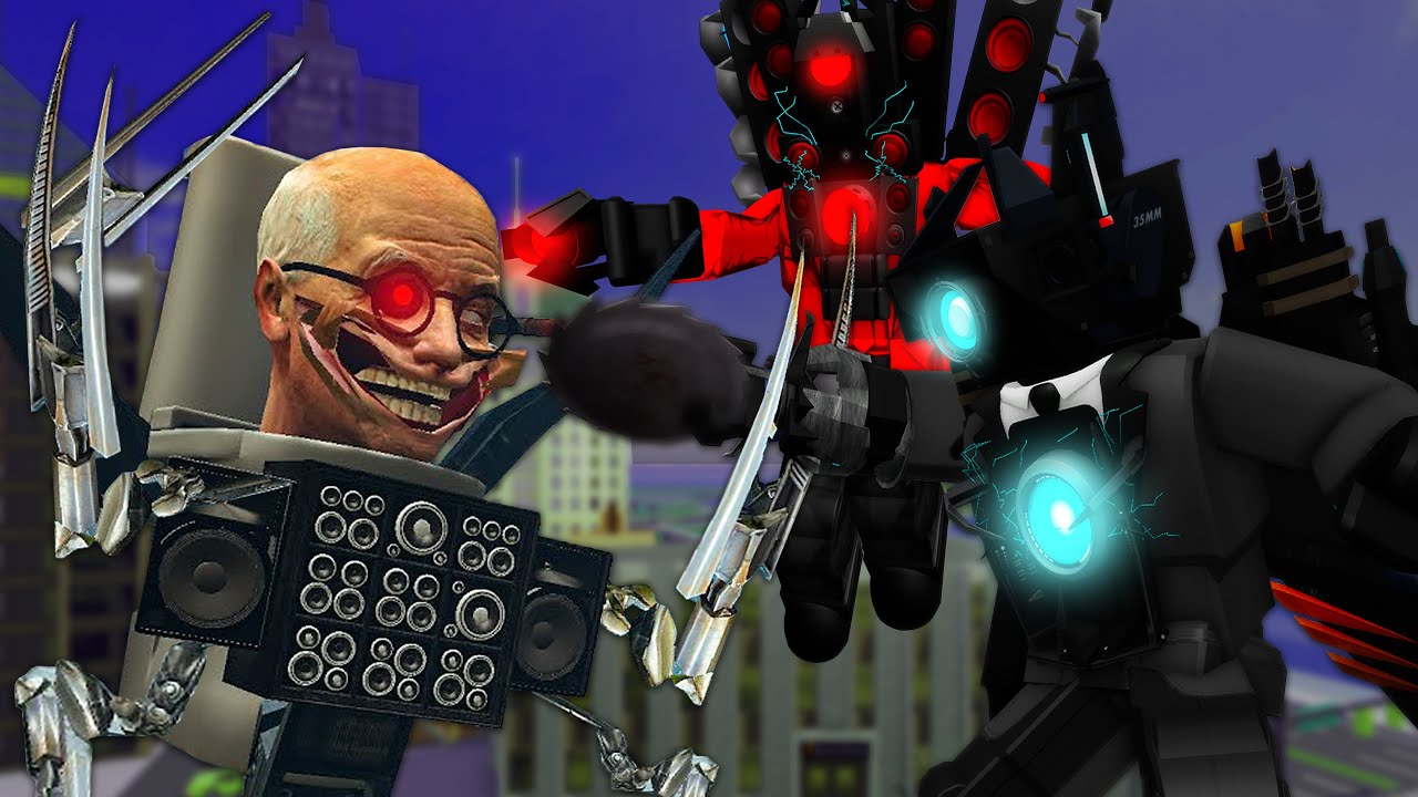 SKIBIDI TOILET War in ROBLOX Brookhaven 🏡RP (Part 12): Titan Cameraman Buzzsaw Arm