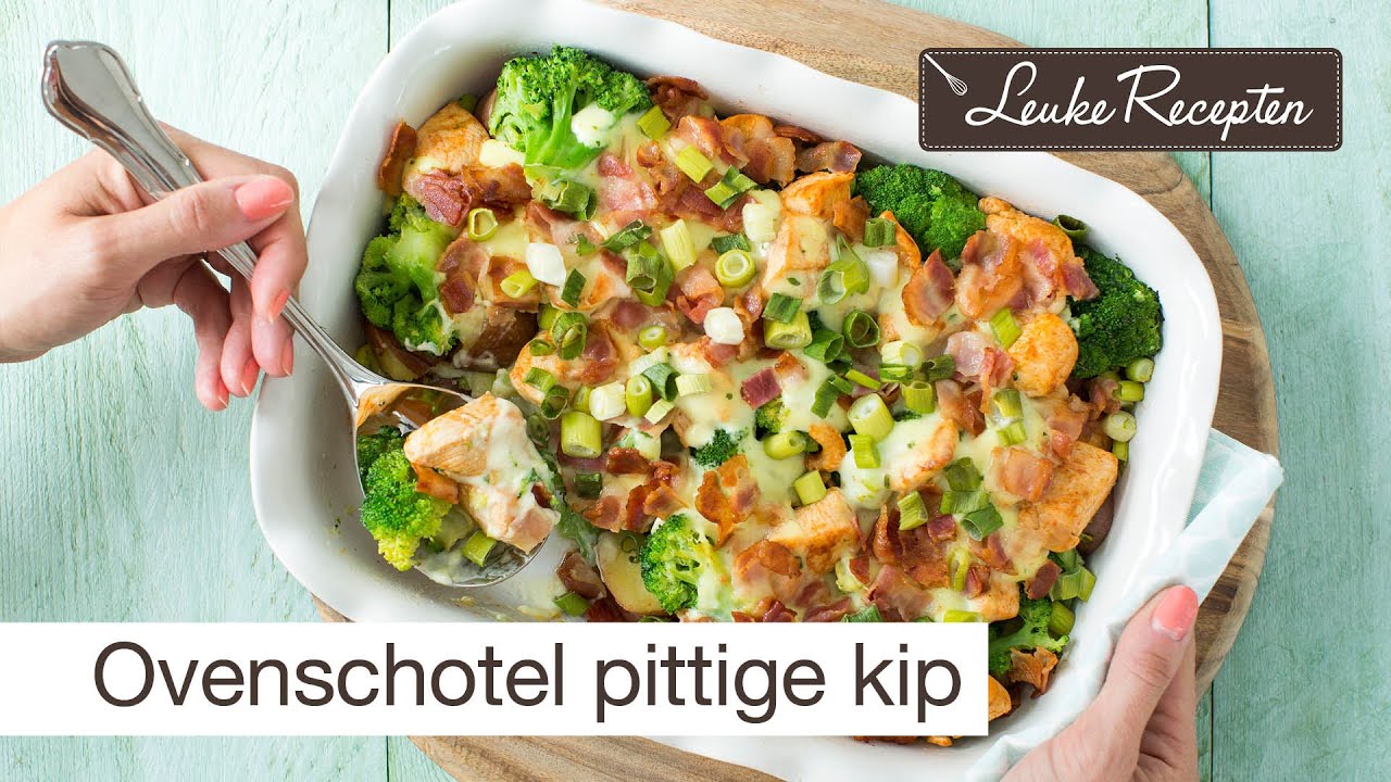 Recept ovenschotel kip