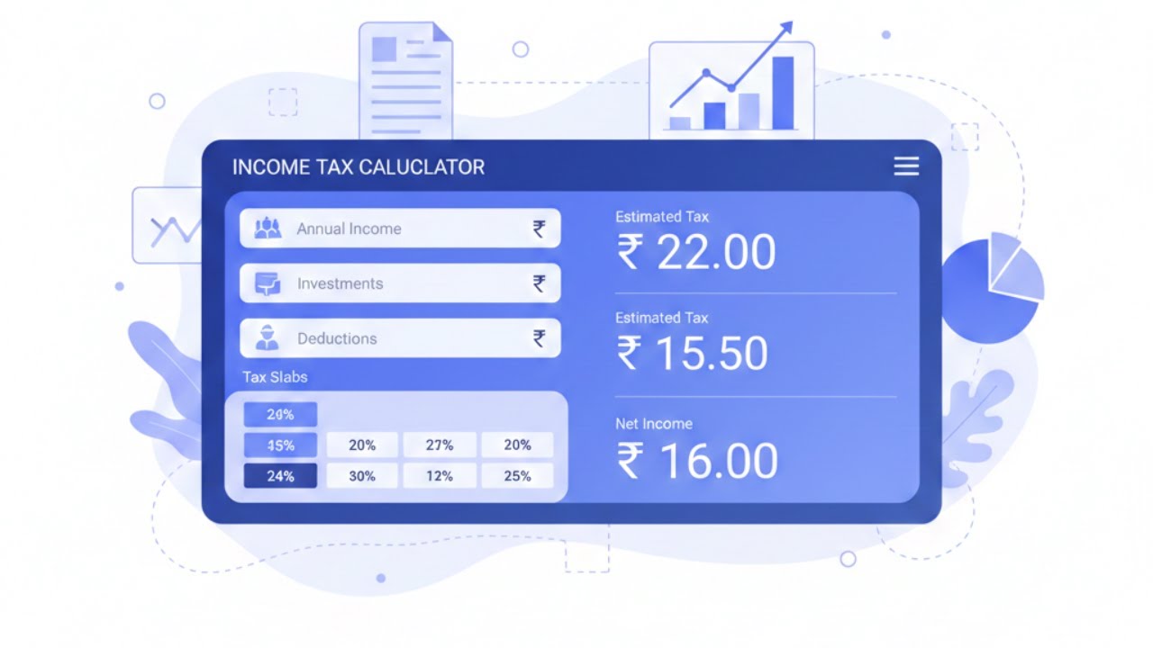 Income Tax Calculator | Calculate Your Tax Online Easily 2025