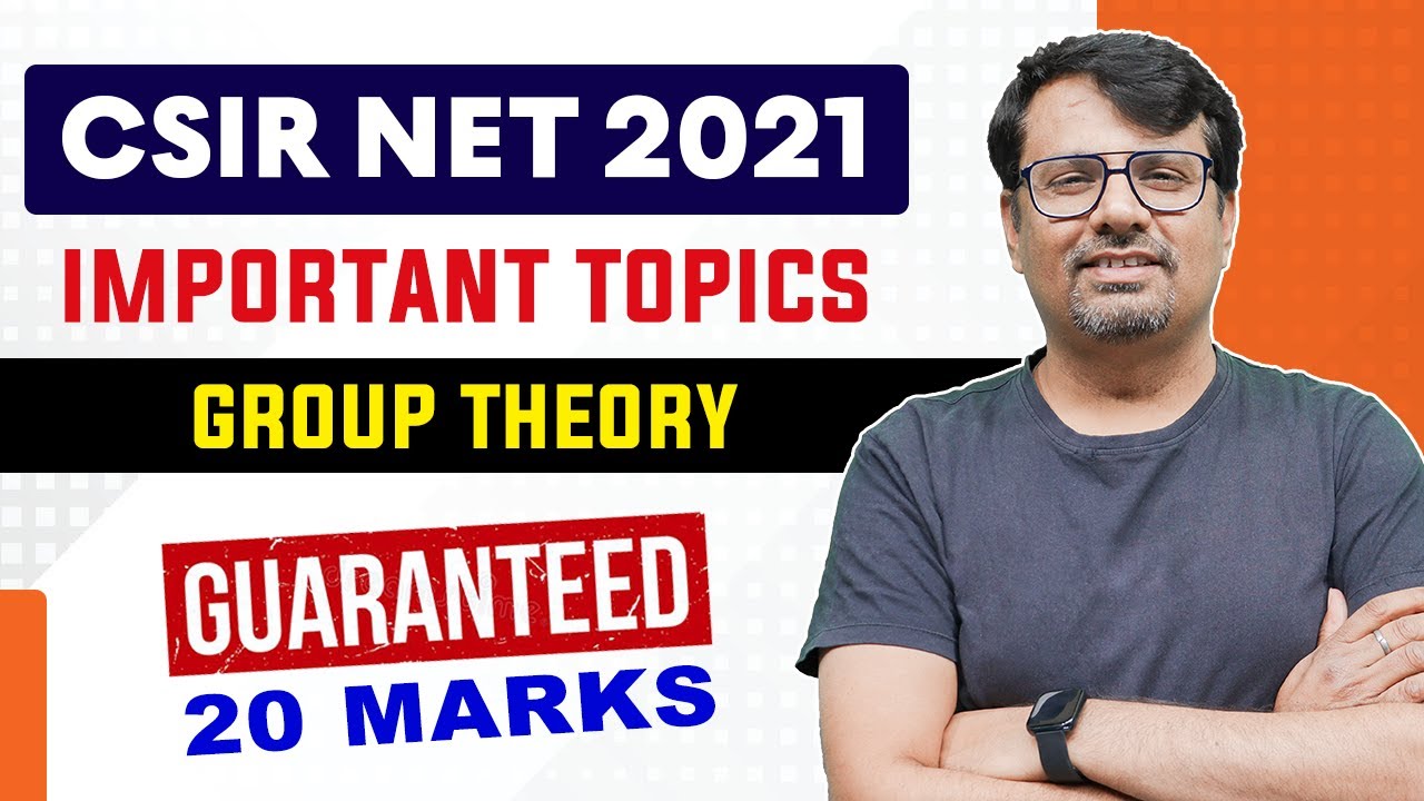 CSIR-NET 21 Important Topics Part 3 | Group Theory (20 Marks) | Exam Hacks By GP Sir #shorts