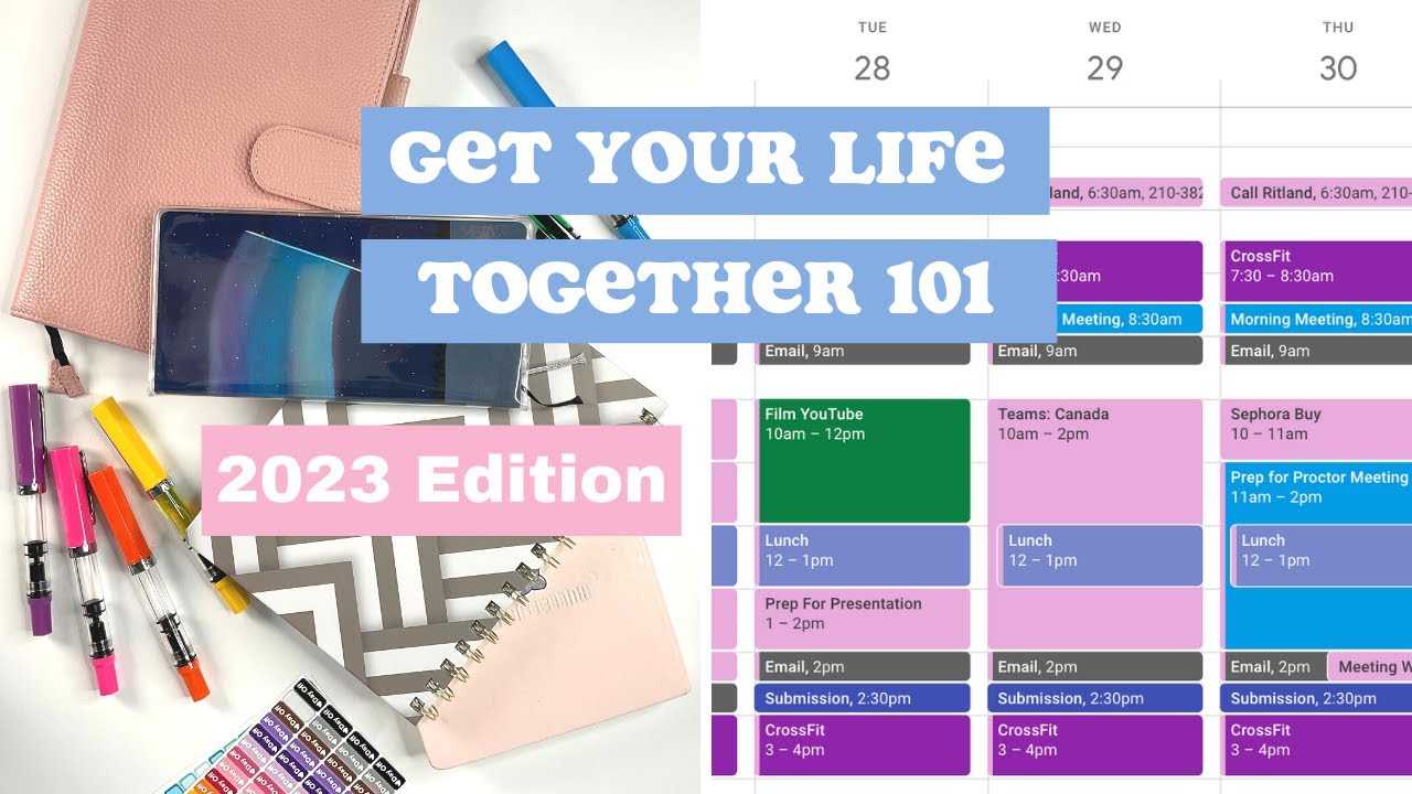 Personal Organization for Beginners. Total Life Management System from Scratch.